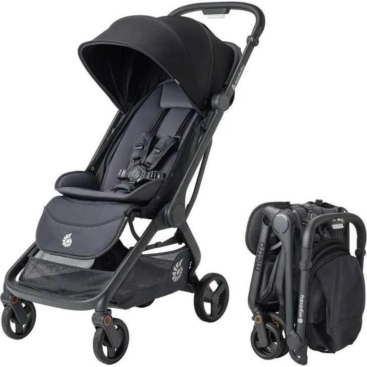 Ergobaby, Passeggino, Metro 3 Stroller, Onyx Black