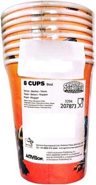 Produktbild Skylanders Giants PartyBecher 8erPack (8 x)