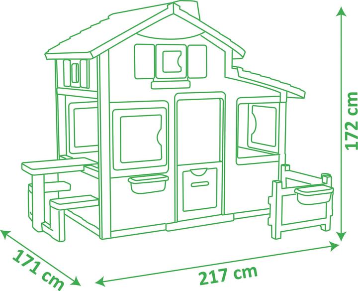 Image du produit Smoby Maison d'amis avec jardin