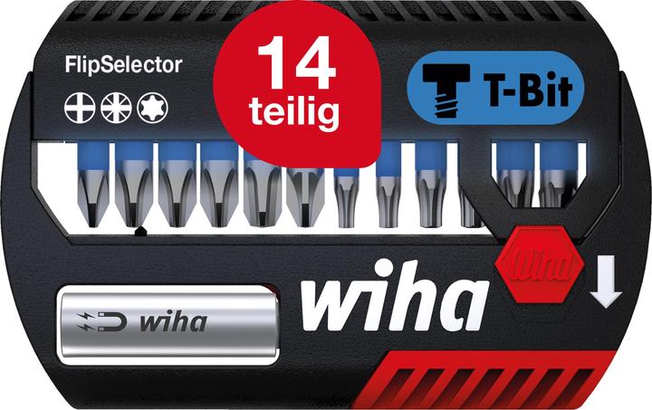 Produktbild Wiha FlipSelector (Kreuz Phillips PH, Kreuz Pozidriv PZ)