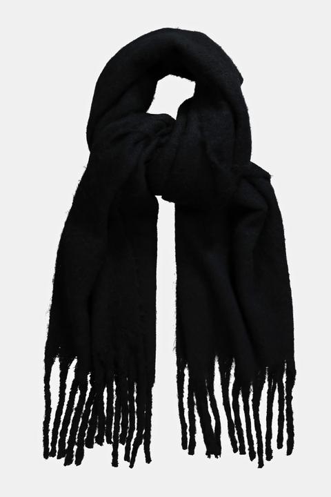 Immagine prodotto Ulla Popken Sciarpa, colore fluo, maglia bouclé, frange