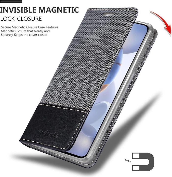 Produktbild Cadorabo Book Jeans Optik Cover (LG K30)