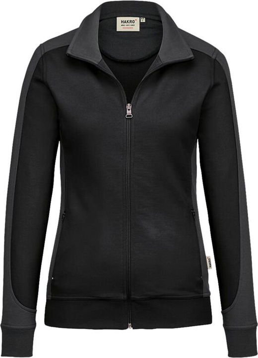 Image du produit Hakro Sweat-shirt femme Contrast Perf ormance noir/anthr. taille 6XL (6XL)