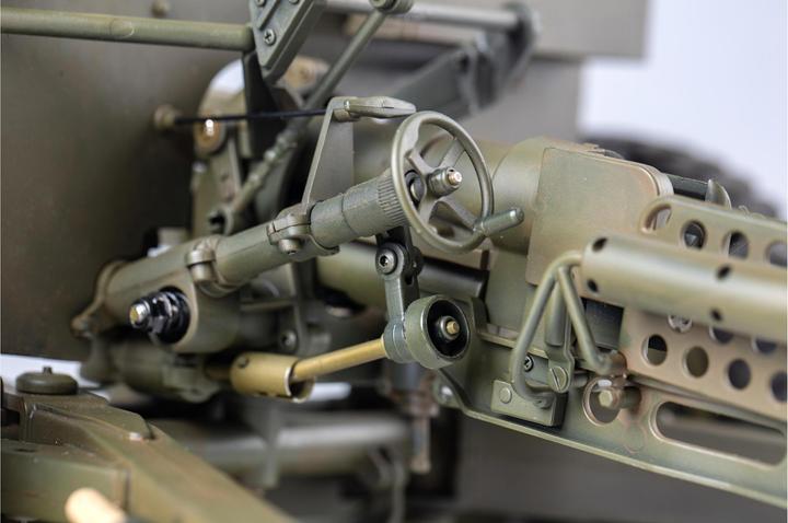 Actual product image RocHobby Trailer Anti-tank gun M3 1:6 (RTR Ready-to-Run)