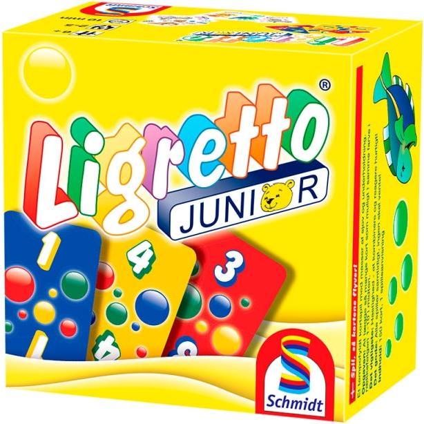 Spilbraet Ligretto - Junior (Nordic) (VEN1411) (Danese, Finlandese, Norvegese, Svedese, 2 - 5 Giocatori)