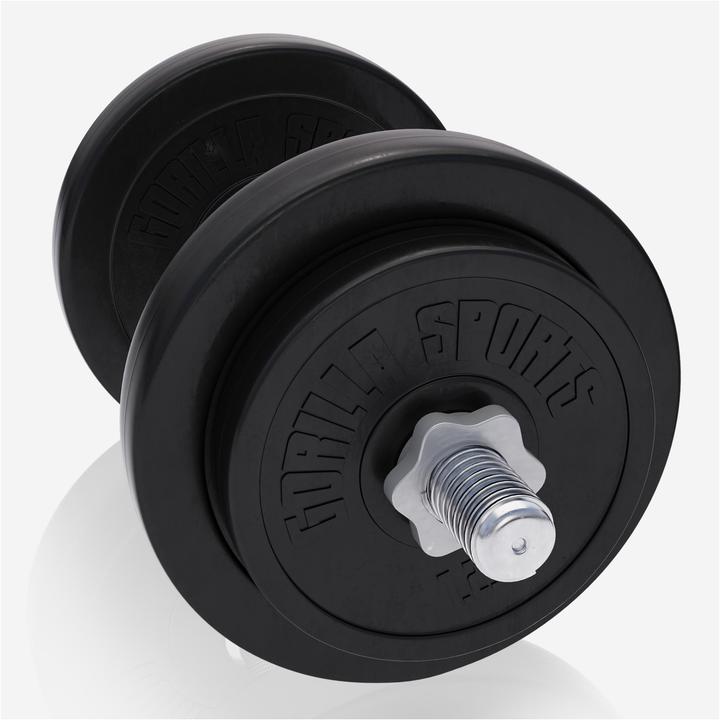 Immagine prodotto Gorilla Sports Set di manubri (4 x 2,5 kg, 4 x 1,25 kg)