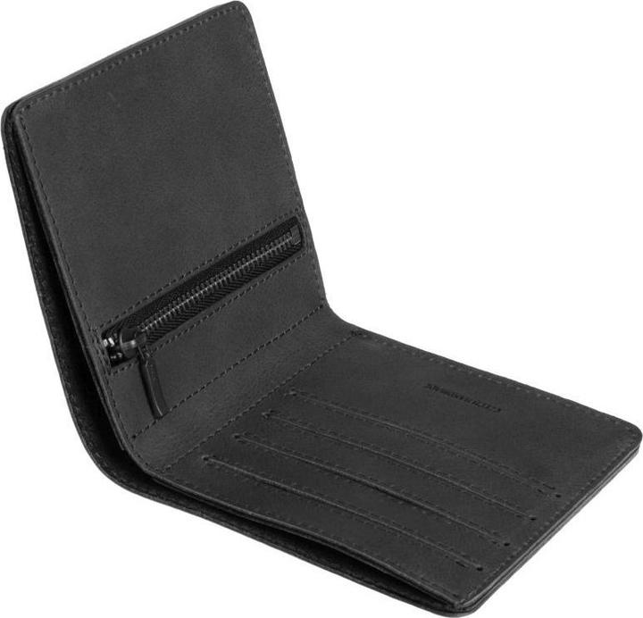 Produktbild Fixed Klassische echte Lederbrieftasche schwarz