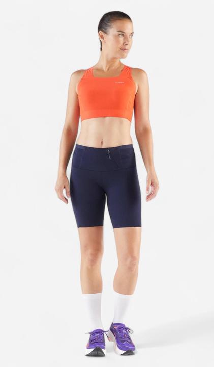Actual product image Kiprun Women's Cycling Shorts-Kiprun Run 900 Light-Navy Blue (XXS)