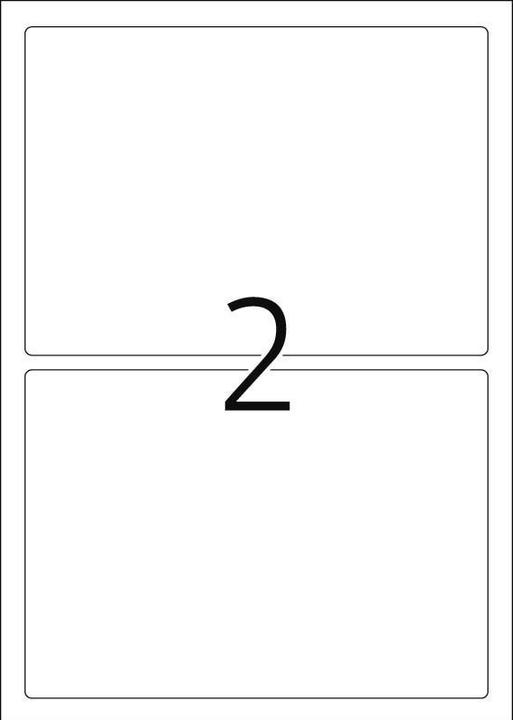 Actual product image HERMA Weatherproof labels A4