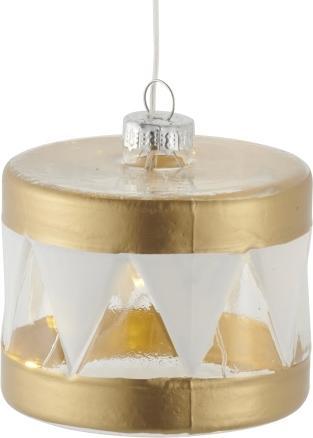 Actual product image Sirius LED tree ornament Elly drum, gold