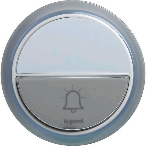 Produktbild Legrand Klingeltaster weiss Komfort Set