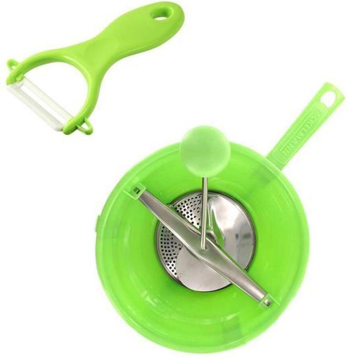 Produktbild Fackelmann Küchenutensilien Vert aus Keramik Edelstahl Kunststoff 20 x 40 x 30 cm 2 Stücke