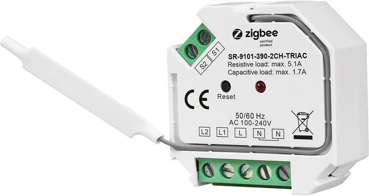 Produktbild Sunricher Funk-Schaltaktor ZigBee 3.0 2x 1170 W 2-fach (Schaltaktor)