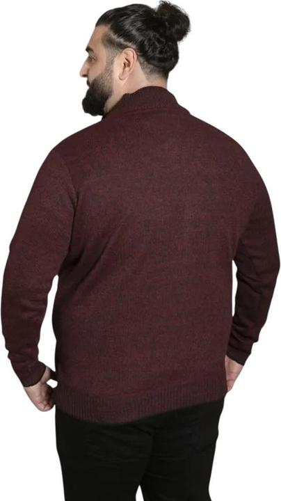 Produktbild DUKE D555 Cramlington Sweatshirt mit kurzem Reissverschluss Jerseyware Kingsize (4XL)