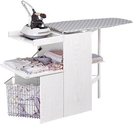 Actual product image Foppapedretti LoStiro white ironing board complete (101 x 49 cm)