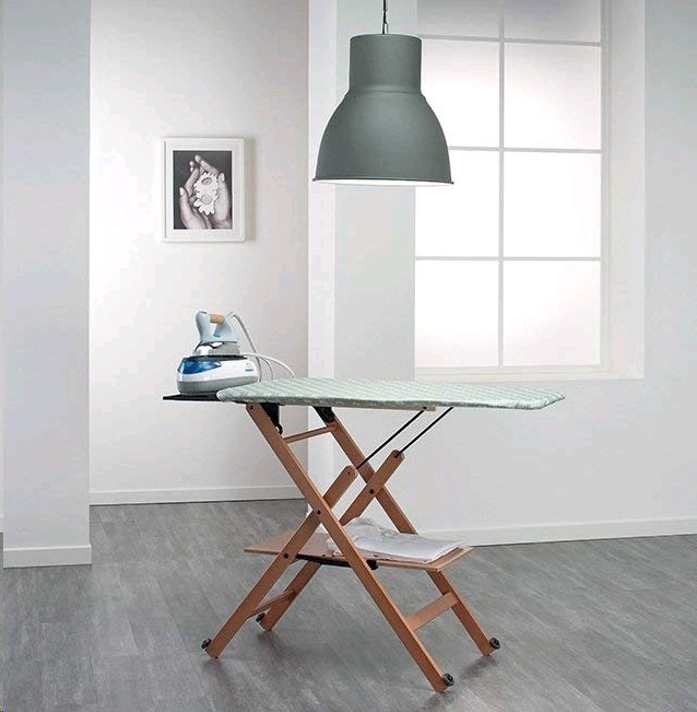 Actual product image Foppapedretti Assai Naturale ironing board complete (101 x 49 cm)