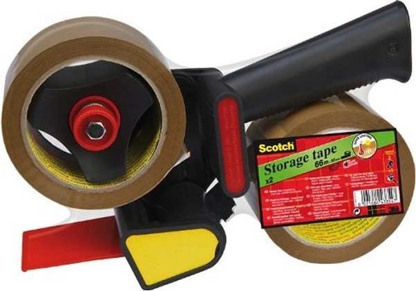 Actual product image Scotch Packaging tape dispenser set