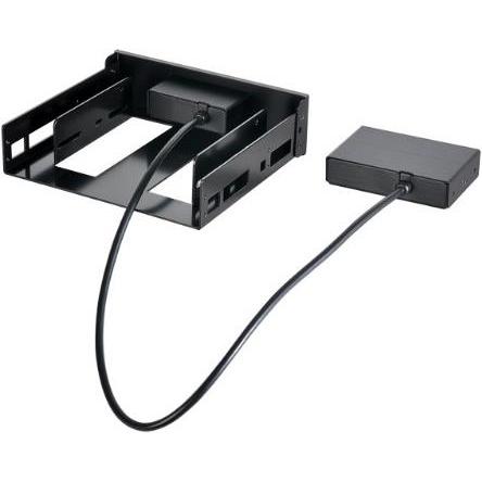 Thumbnail - Lian-Li BZ-516X Frontpanel für LED Dimmer - schwarz, PC Gehäuse Zubehör