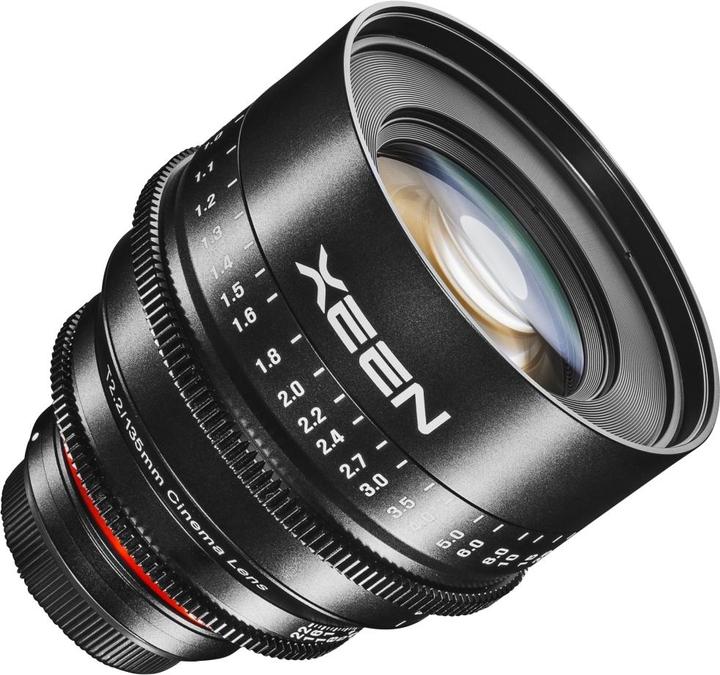Actual product image Samyang XEEN 135mm T2.2 FF Cine Canon (Canon EF, APS-C / DX)