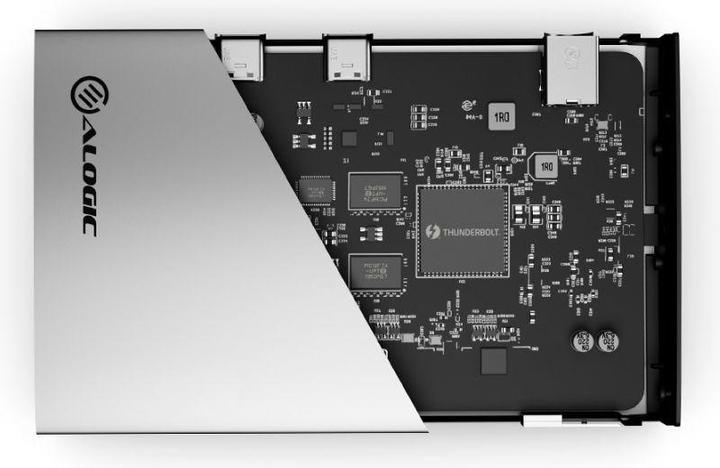 Productafbeelding Alogic Thunderbolt 4 BLAZE Compact Hub Driedubbele Thunderbolt Uitgangen (Thunderbolt, 4 Havens)