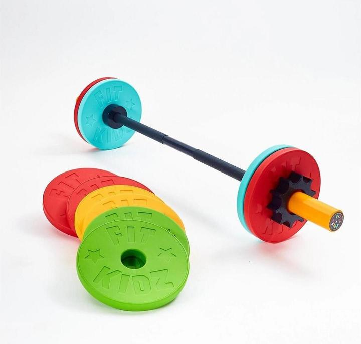 Produktbild Fitkidz Barbell und Bumper Plate Set
