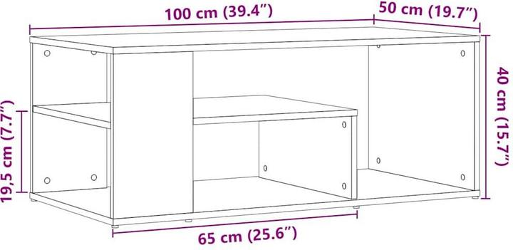 Image du produit vidaXL Couchtisch