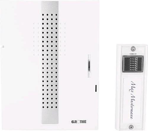 Actual product image Grothe Radio gong MISTRAL 200M white silver