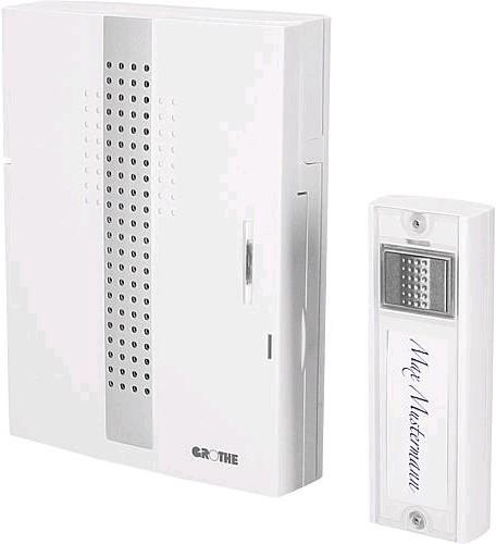 Actual product image Grothe Radio gong MISTRAL 200M white silver