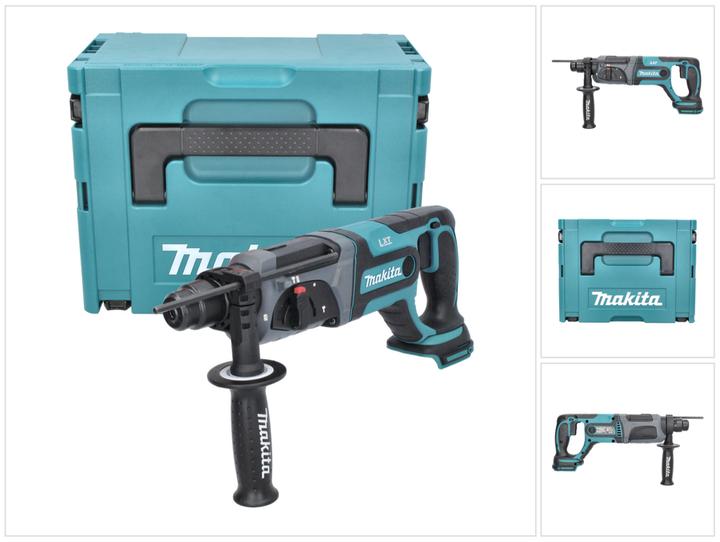 Produktbild Makita DHR 241 ZJ Akku Bohrhammer 18 V 2,0 J SDS plus + Makpac - ohne Akku, ohne Ladegerät