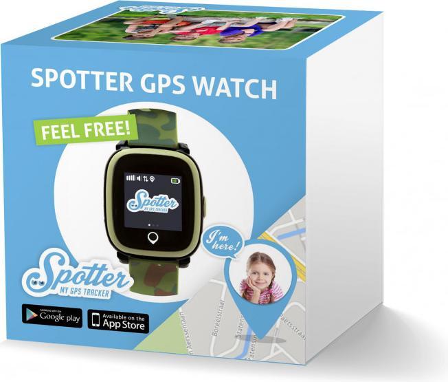 Produktbild Spotter GPS WATCH ARMY GREEN SPW-G1701 (46 mm)