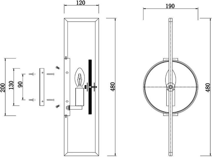 Produktbild Maytoni Marmo (E14)