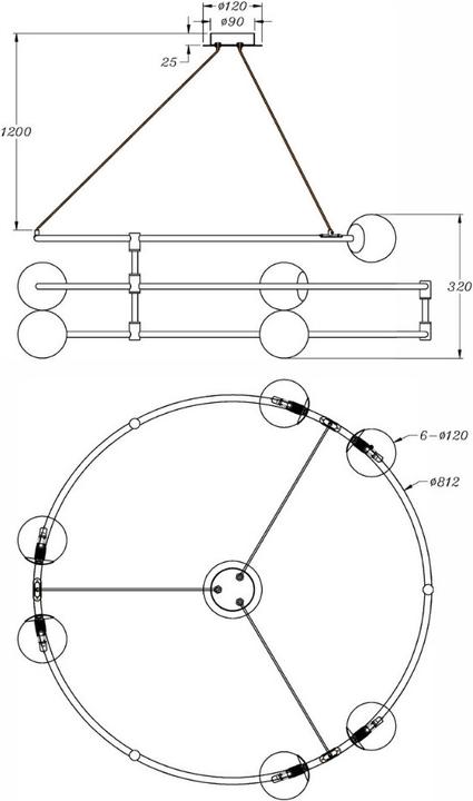 Produktbild Maytoni Balance (G9)