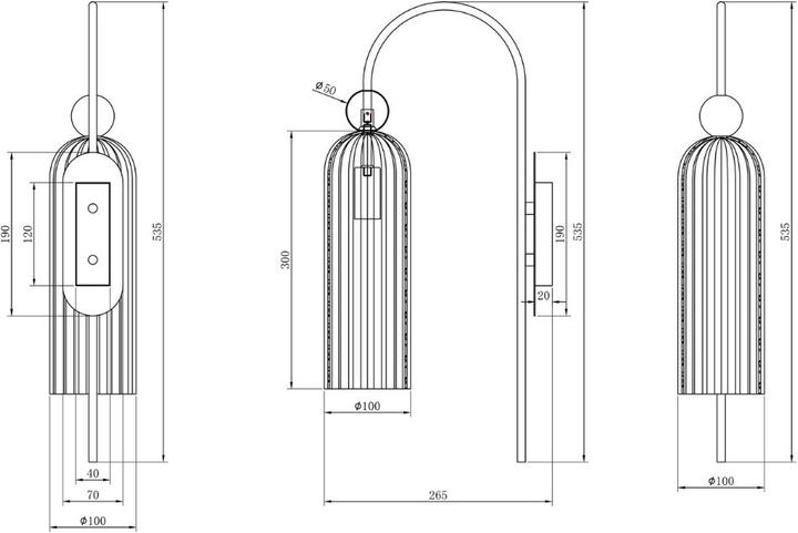 Actual product image Maytoni Antic (E14)