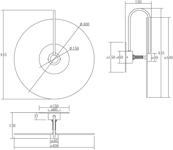 Produktbild Maytoni Mare (G9)