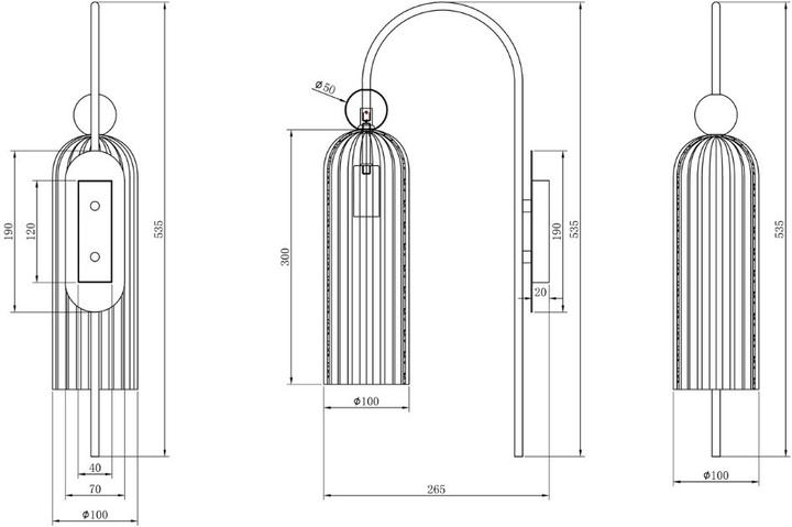 Produktbild Maytoni Antic (E14)