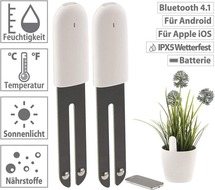 Immagine prodotto Royal Gardineer Sensori per piante 4in1