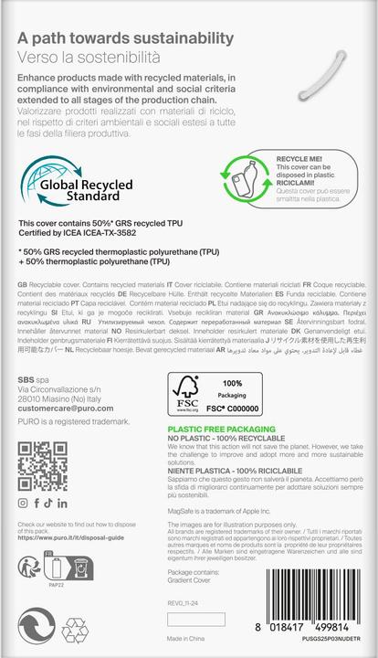 Produktbild Puro Schutzhülle (Samsung Galaxy S25+)