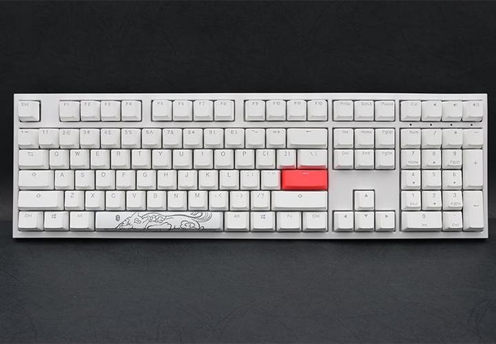 Produktbild Ducky One 2 White Edition (DE, Kabelgebunden)