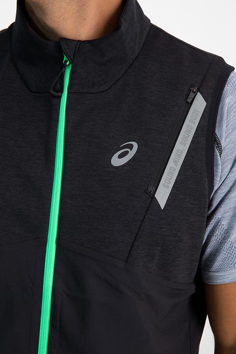 Image du produit ASICS Performance LITE-SHOW VEST Hommes PERF.BLACK HEATHER/P. BLACK (S)