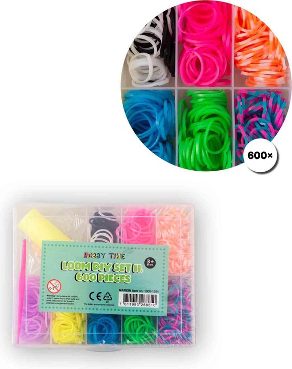 Immagine prodotto I Am Creative Loom DIY Set II, 600 Stk.