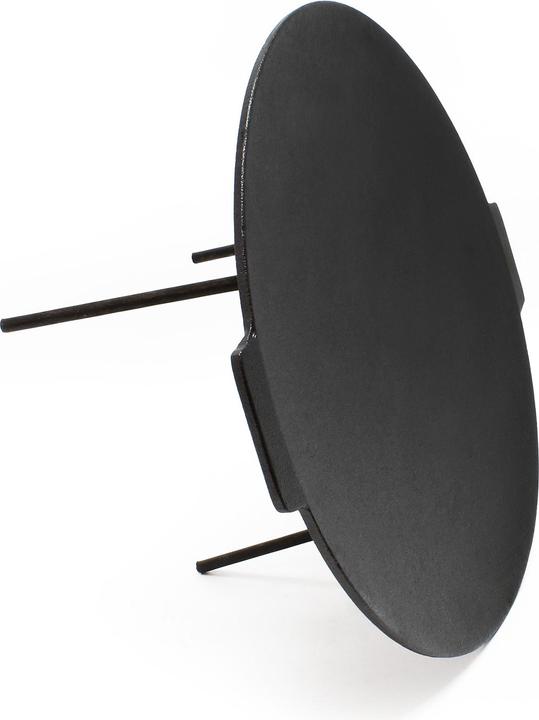 Image du produit Wiltec Dutch Oven Plaque Gril BBQ Fonte Ronde Ø44cm Hauteur 35cm Support 3 Pieds Effet Antiadhésif P