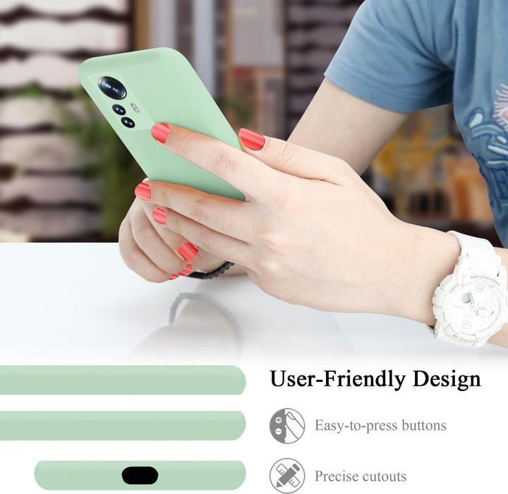 Produktbild Cadorabo TPU Liquid Silicone Case Hülle für Xiaomi 12 PRO (Realme 12 Pro+)