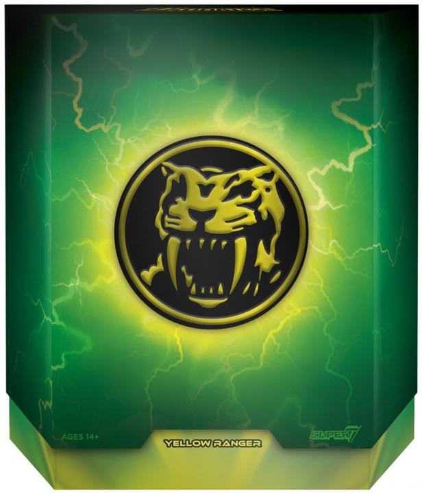 Immagine prodotto Super7 Statuetta Mighty Morphin Power Rangers Ultimates Yellow Ranger 18 cm