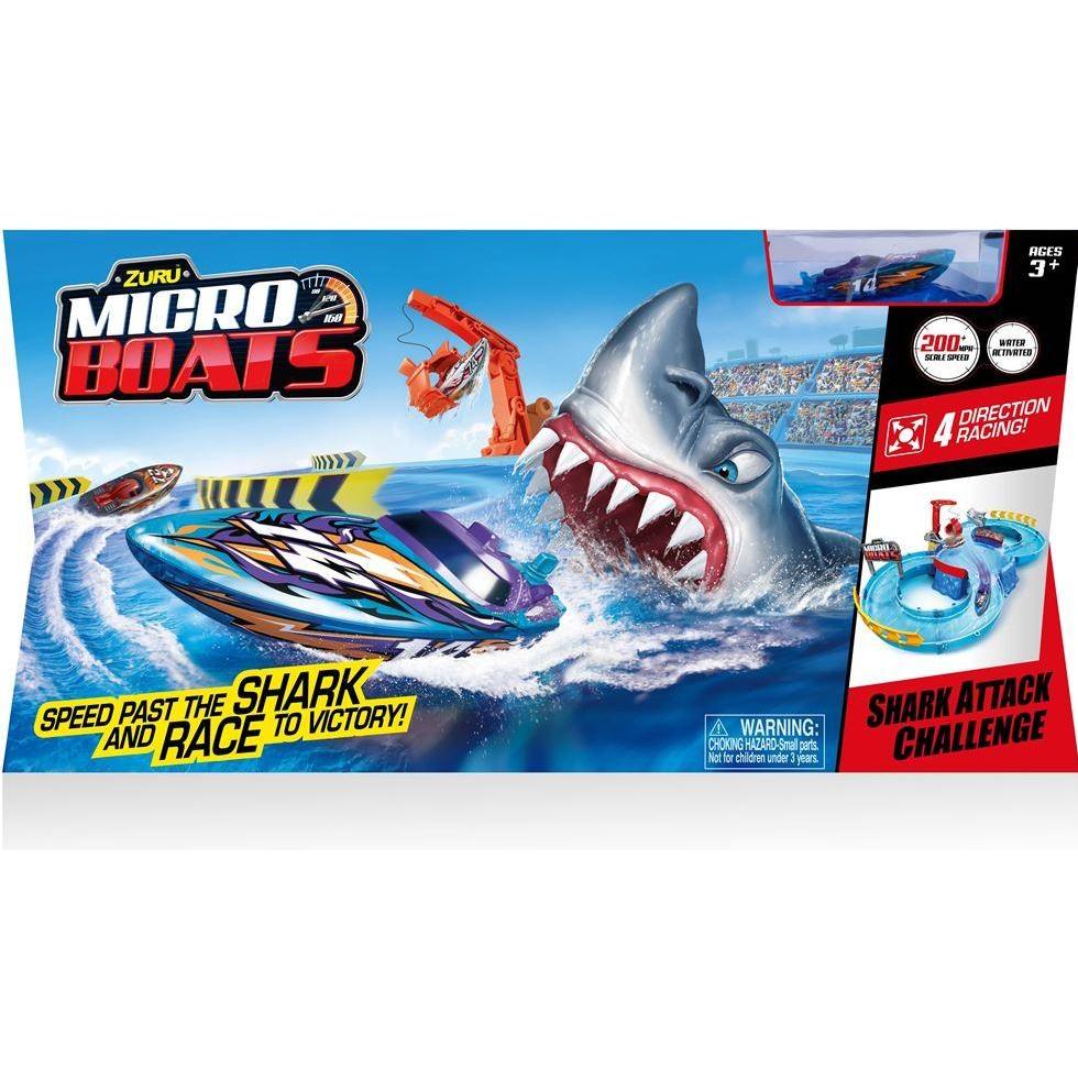 Zuru Zestaw Micro Boat Shark Attack