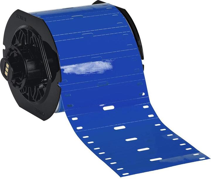 Produktbild Brady B33-75x15-7598-BL Kabelschilder Polyester Blau 75 x 15 mm für BBP33 1000 St (7.50 cm)