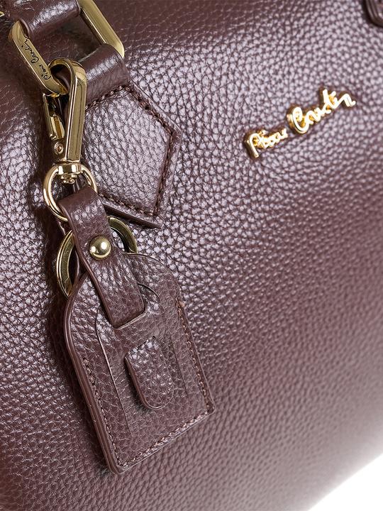 Produktbild Pierre Cardin Damen Handtasche Made In Italy - Modell Arcadia - 100% Leder - 30.0 X 21.0 X 13.0 Cm