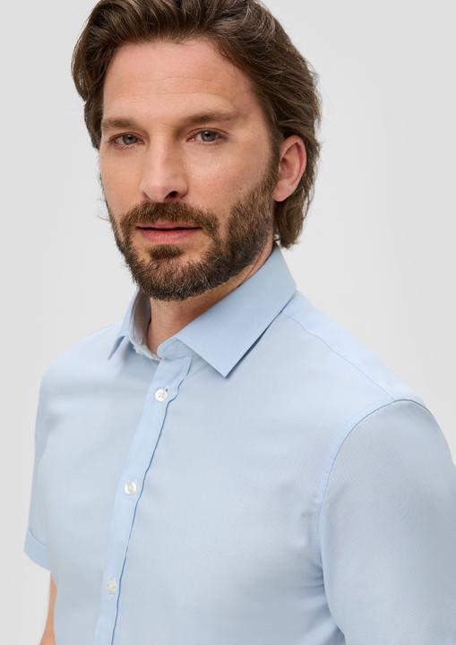 Image du produit s.Oliver Hemd Kurzarmhemd aus Baumwolle (40)