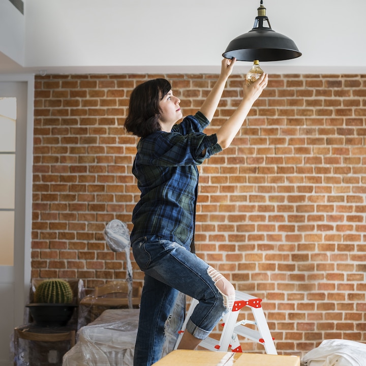 Actual product image Relaxdays Stepladder (Stile, 77 cm)