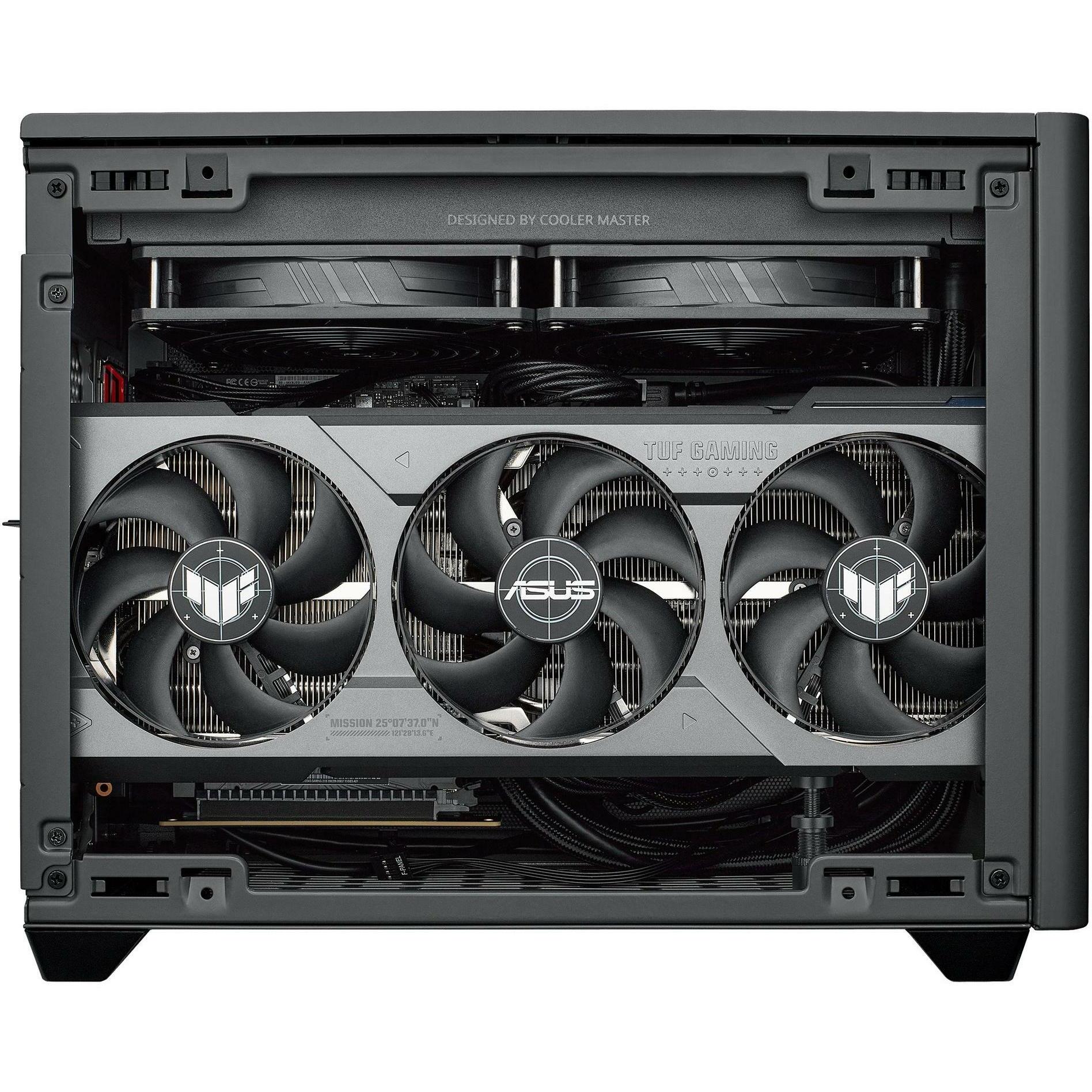 Thumbnail - Cooler Master MasterBox NR200P MAX V2 (Mini-ITX), PC Gehäuse, Grau