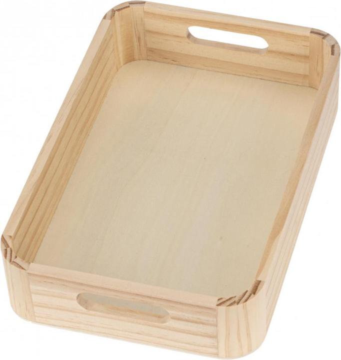 Produktbild Glorex Tablett mit Griff 29x19x6cm